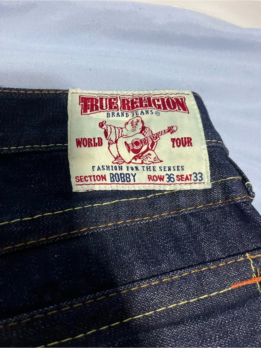 NWT Vintage True Religion Dark Wash Denim Jeans